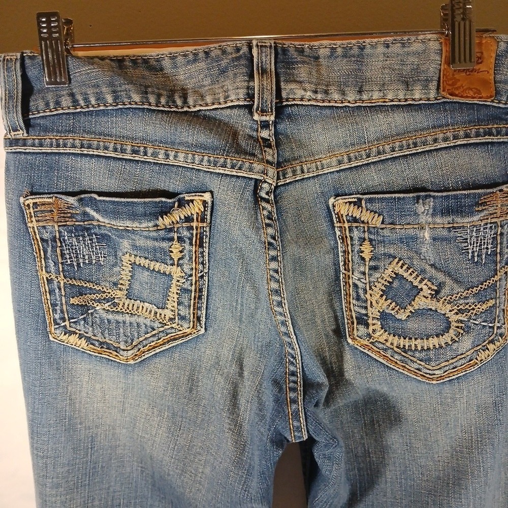BKE Culture Womens Bootcut Jeans Blue Denim Medium Wash Size 30x31.5 - Picture 10 of 16